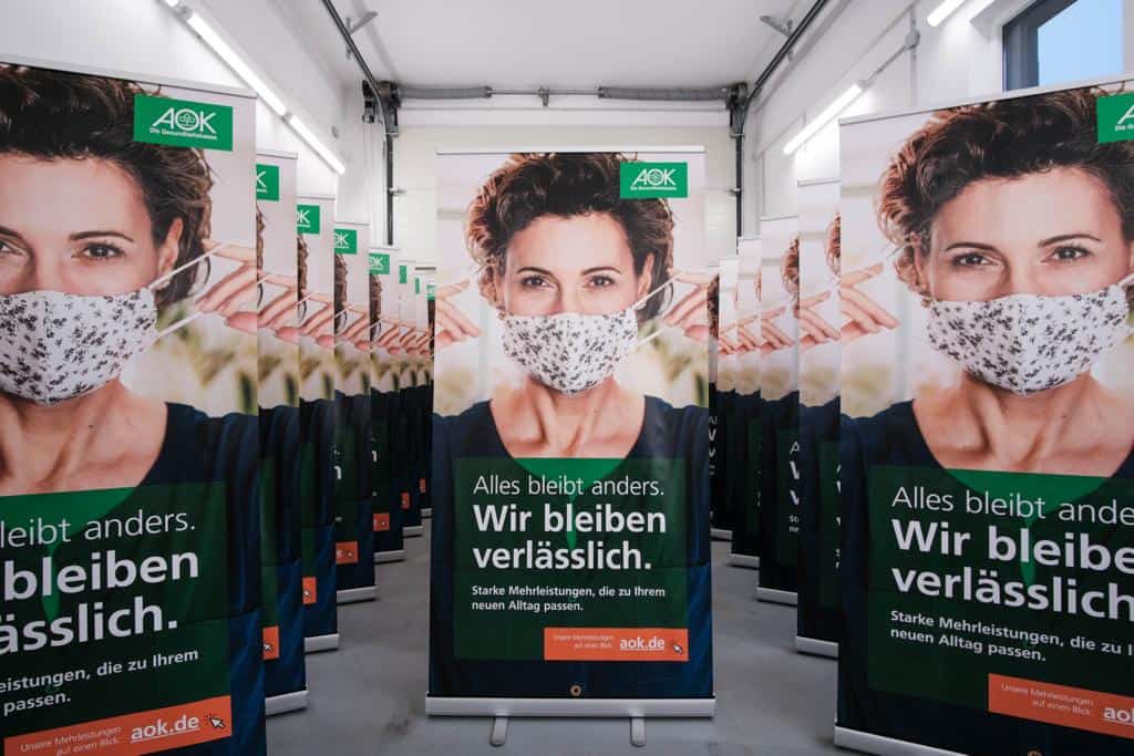 Wir bleiben verlässlich Roll-Ups